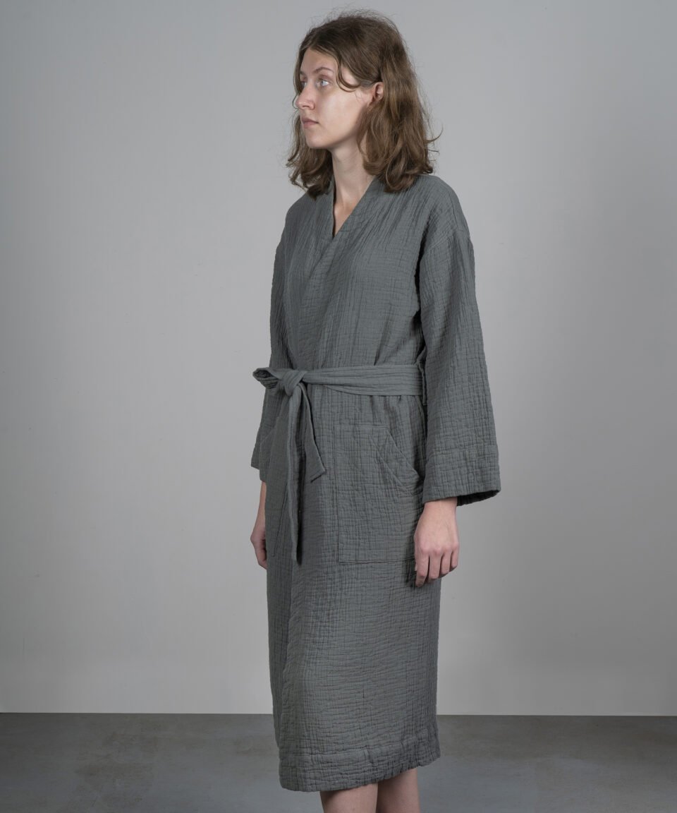 Kokvilnas halāts Orion Iceland Moss