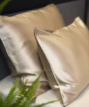 Zīda spilvendrāna Beige kompozīcija