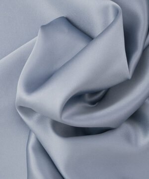 Zīda spilvendrāna Dusty Blue audums