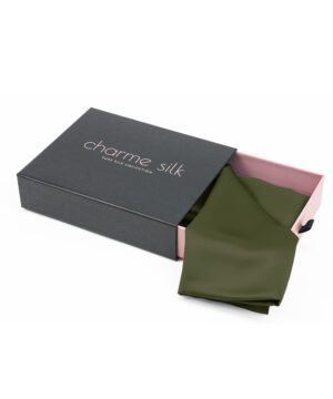 Zīda spilvendrāna Olive kaste