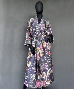 Satīna halāts Decoflux Flora Costera Figue Jam