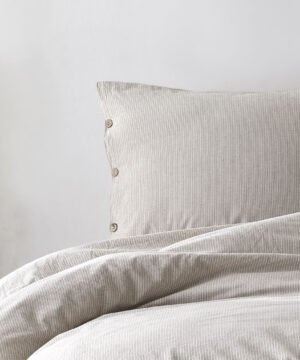 kokvilnas-gultas-velas-komplekts-chambray-shirt-brown-140x200cm (2)
