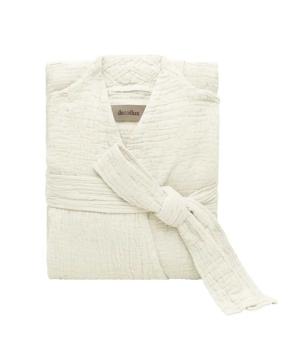 Kokvilnas halāts Orion Alp gaišs