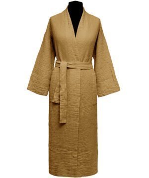 Kokvilnas halāts Decoflux Orion Cinnamon