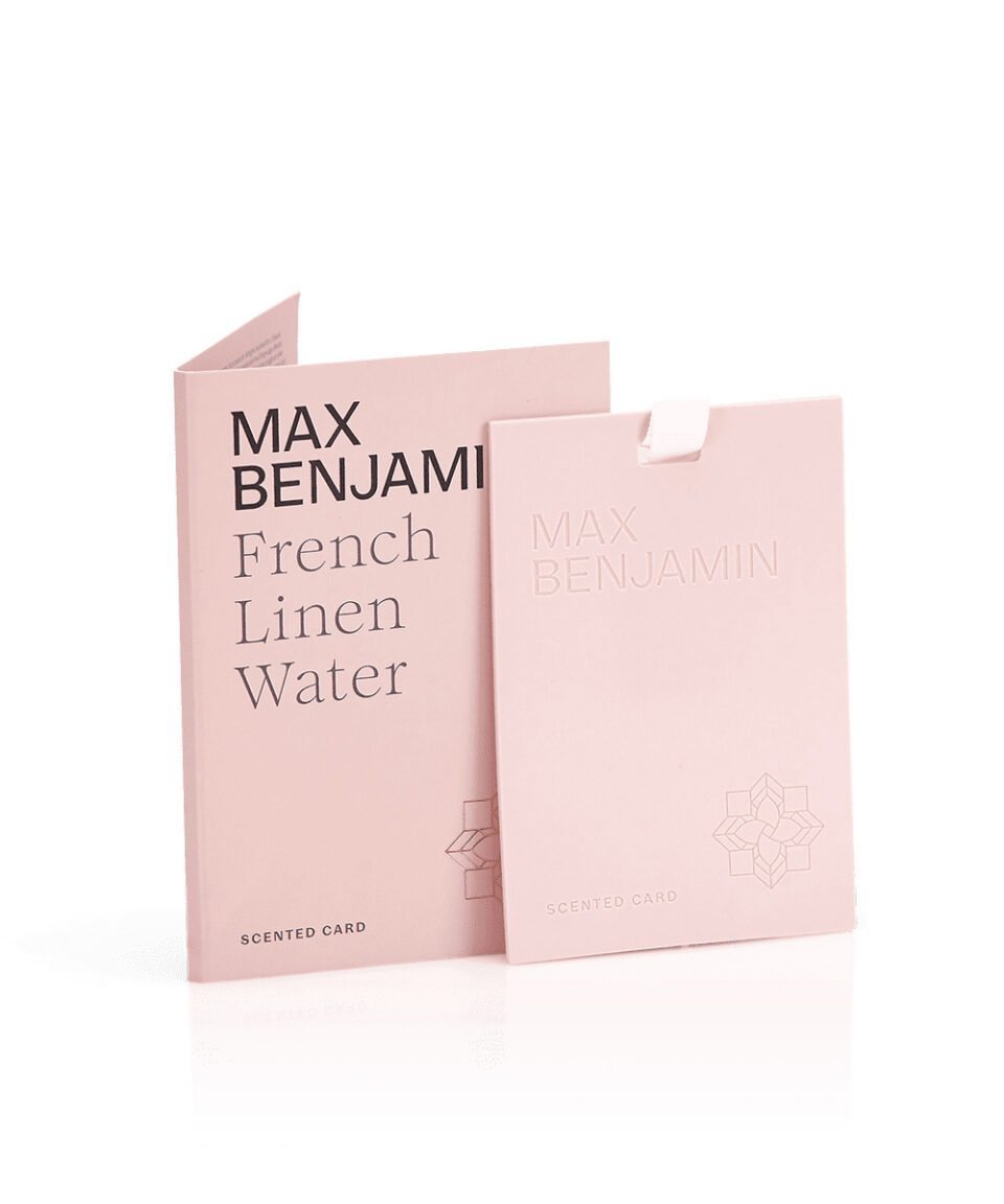 Max Benjamin aromātiskā kartiņa French Linen Water