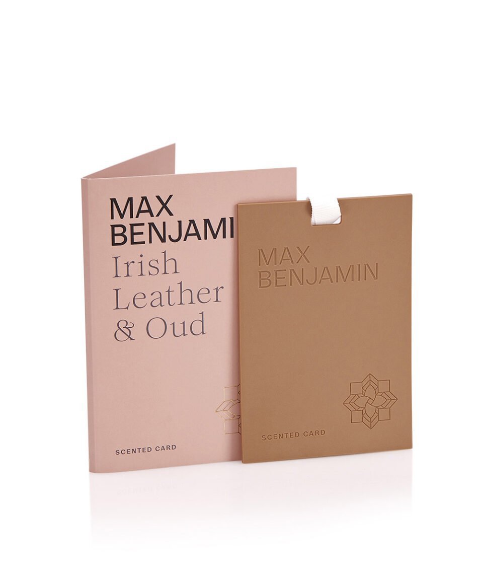 Max Benjamin aromātiskā kartiņa Irish Leather & Oud
