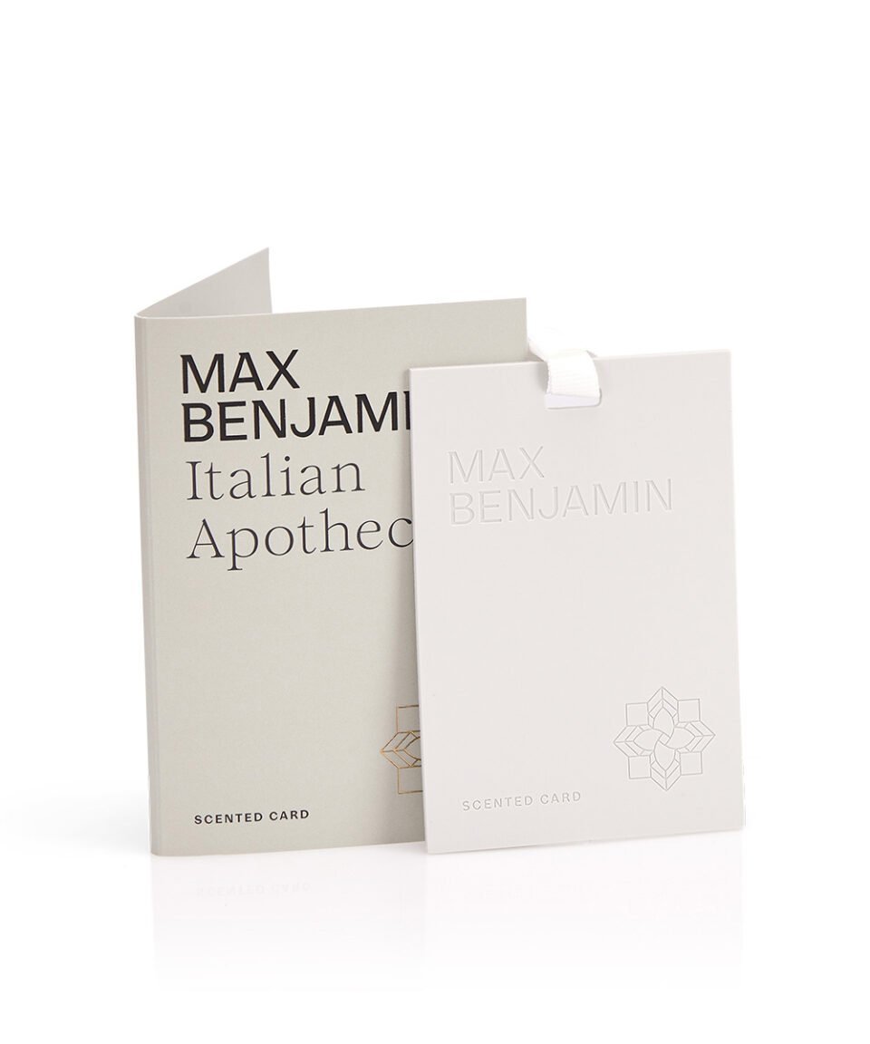 Max Benjamin aromātiskā kartiņa Italian Apothecary