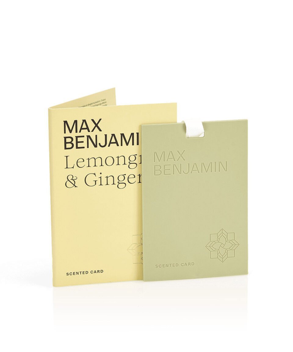 Max Benjamin aromātiskā kartiņa Lemongrass & Ginger
