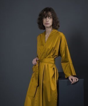 Satīna halāts Antique Gold