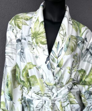 Satīna halāts Flora Costera