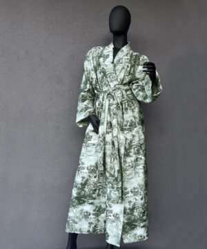 Halāts satīna Lovers Tale Moss