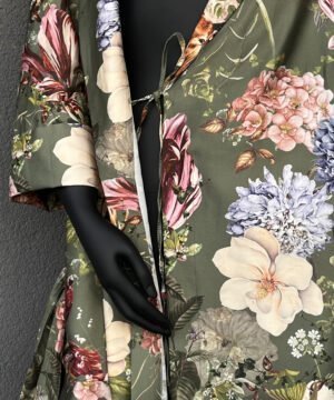 Halāts satīna Magic Garden Moss