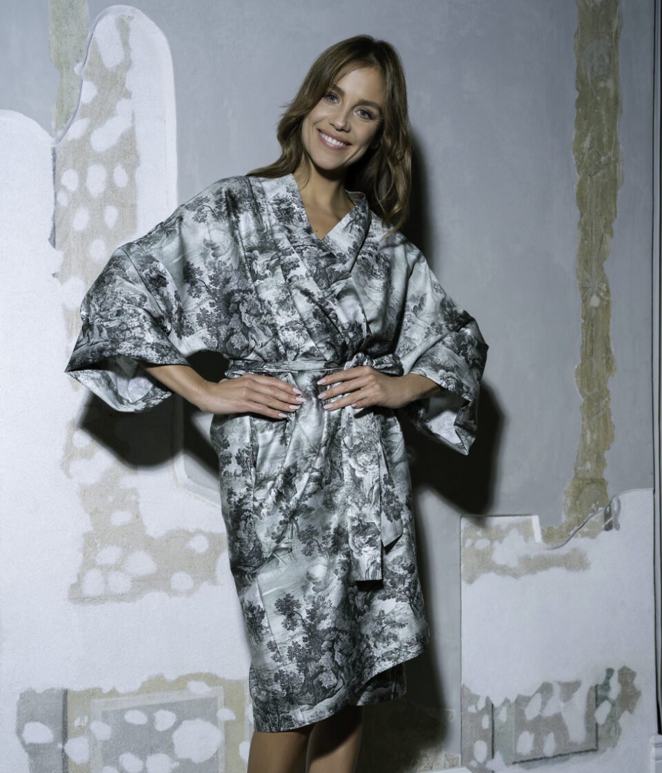 Satīna halāts The Lovers Tale Moss