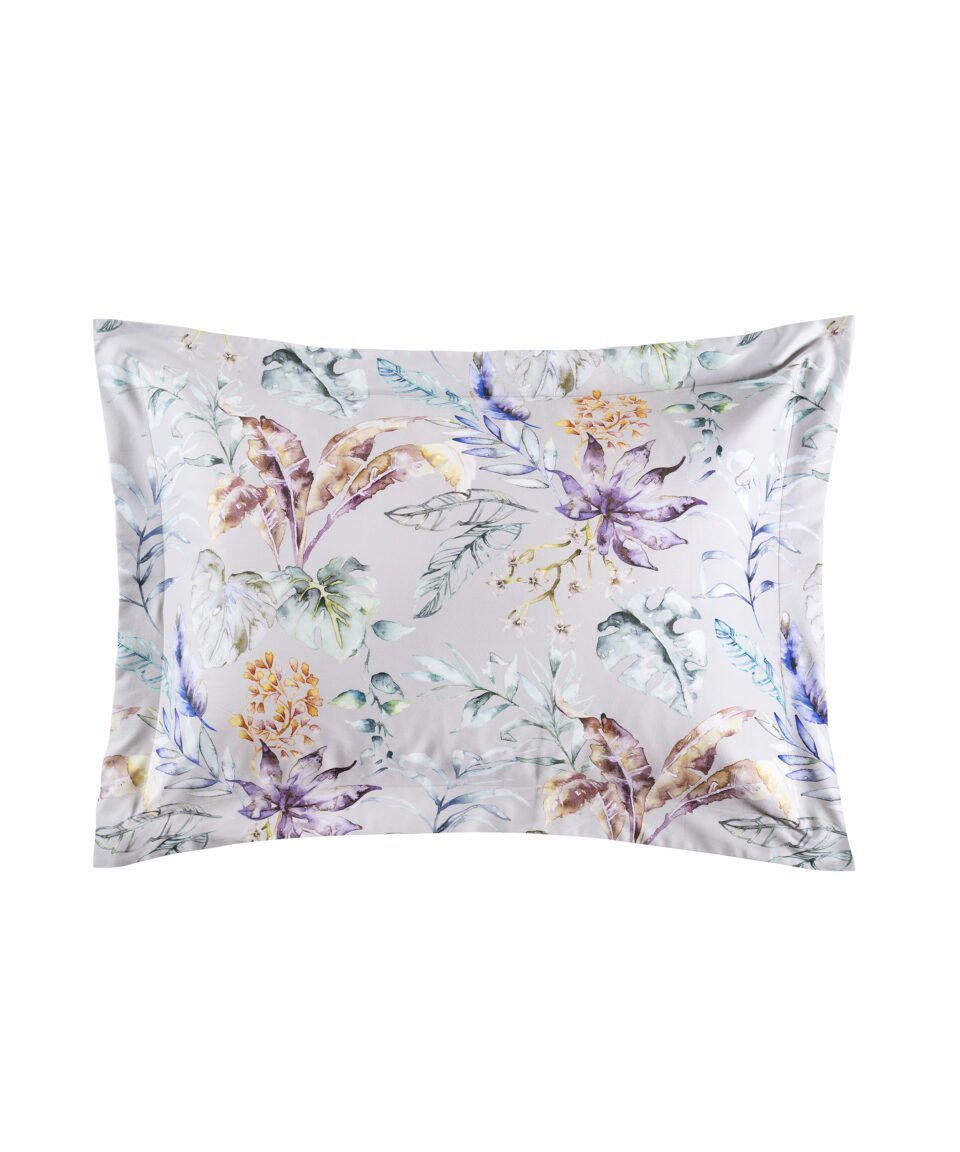 Satīna spilvendrāna Flora Costera Almond