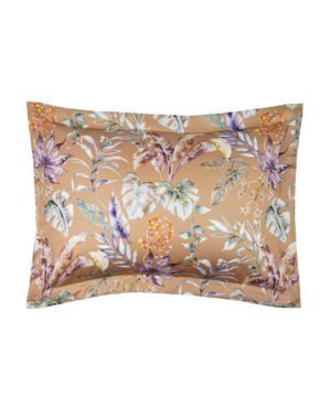 Satīna spilvendrāna Flora Costera Cinnamon