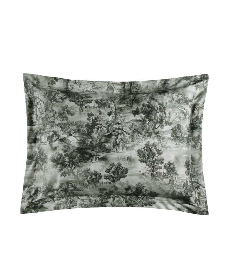 Satīna spilvendrāna Lovers Tale Moss