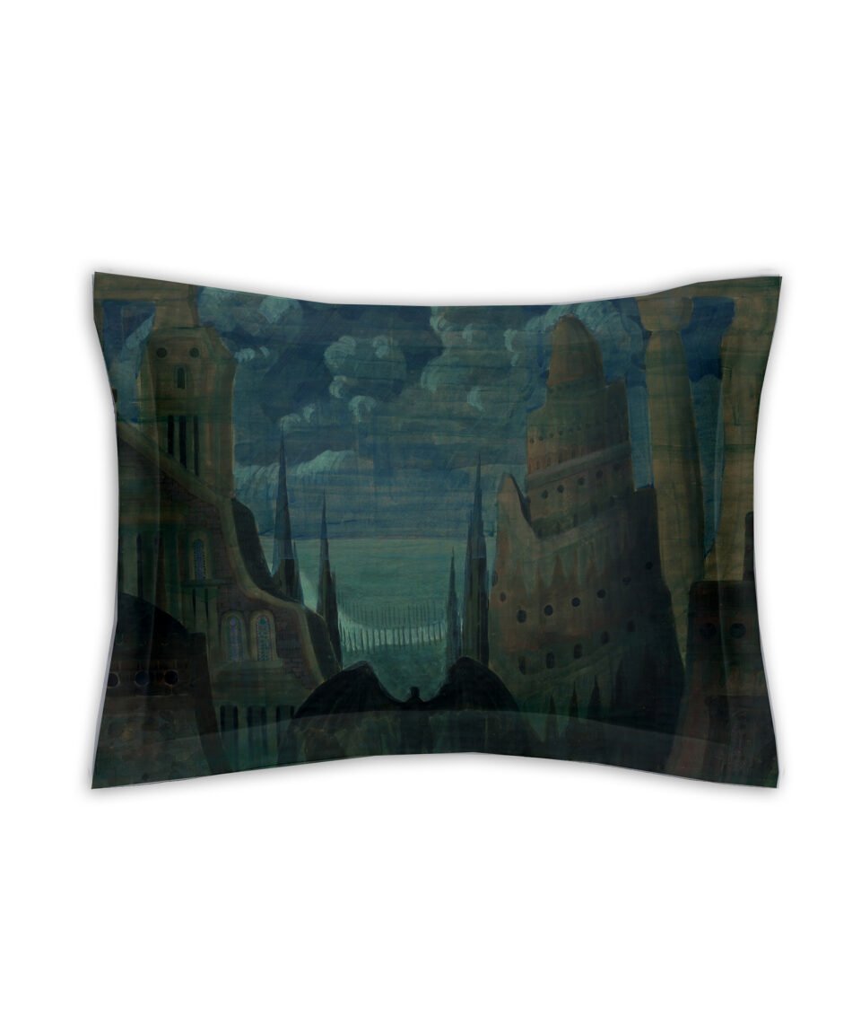 Satīna spilvendrāna Night Angel