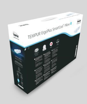 tempur-spilveni-ergoplus-ar-smartcool-iepakojums-aizmugure
