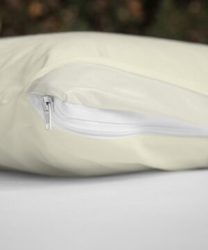 Tencel spilvendrāna ar cinku krēmbalta