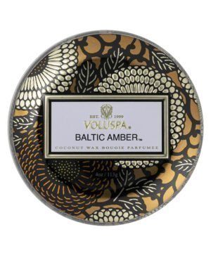 Voluspa aromātiskās sveces Baltic Amber vāciņš