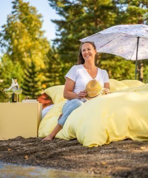 vienkrasaina-satina-gultas-vela-enjoy-yellow-bamboo