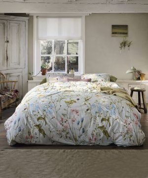 kokvilnas-komplekts-bloom-blue-ar-ziedu-rakstu